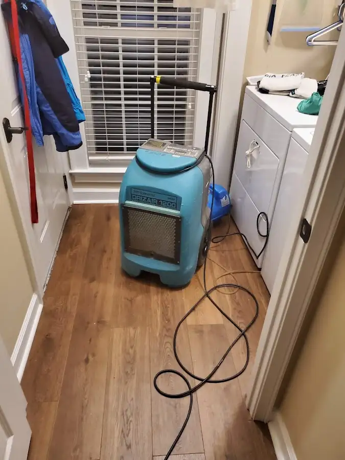 Commercial dehumidifier deployed for Flood Damage Cleanup in Yankton